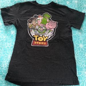 Disney Toy Story Gray/Grey Graphic T-Shirt